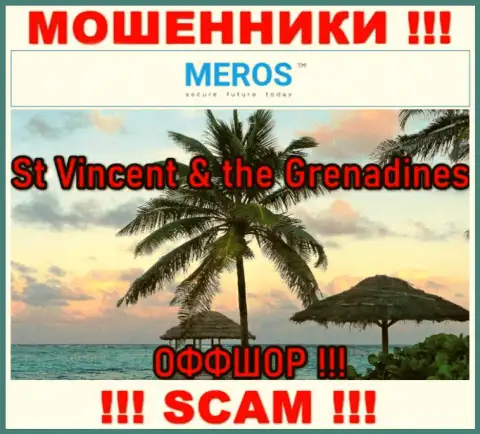 St Vincent & the Grenadines - юридическое место регистрации организации МеросТМ