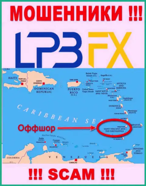 LPBFX Com свободно надувают, ведь обосновались на территории - Saint Vincent and the Grenadines