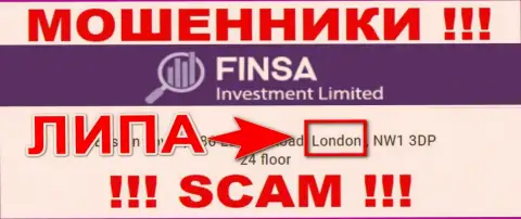 Финса Инвестмент Лимитед - это МОШЕННИКИ, сливающие доверчивых клиентов, офшорная юрисдикция у конторы липовая