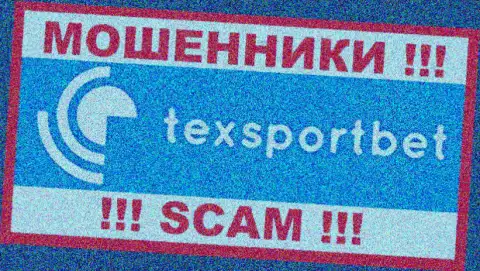 Логотип МОШЕННИКА Tex Sport Bet