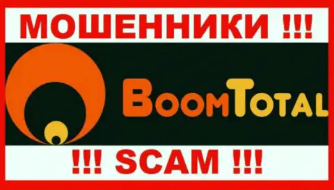 Логотип РАЗВОДИЛЫ Boom-Total Com