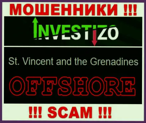 Поскольку Инвестицо Лтд находятся на территории St. Vincent and the Grenadines, присвоенные финансовые вложения от них не забрать