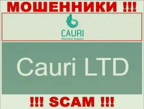 Не стоит вестись на сведения о существовании юридического лица, Каури - Cauri LTD, в любом случае лишат денег
