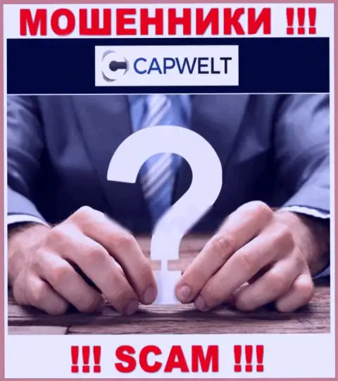 Разводилы CapWelt не желают, чтоб хоть кто-то видел, кто в действительности управляет компанией
