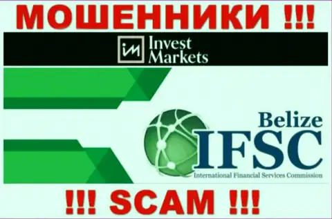 Invest Markets спокойно крадет вложенные деньги клиентов, так как его прикрывает мошенник - International Financial Services Commission
