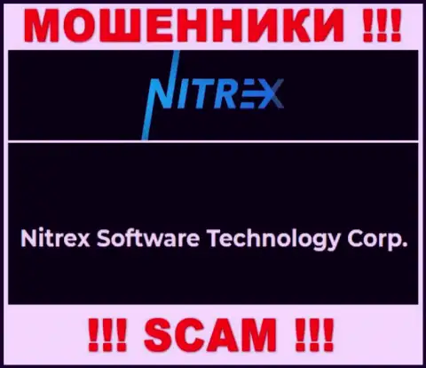Жульническая компания Нитрекс в собственности такой же противозаконно действующей организации Нитрекс Софтваре Технолоджи Корп