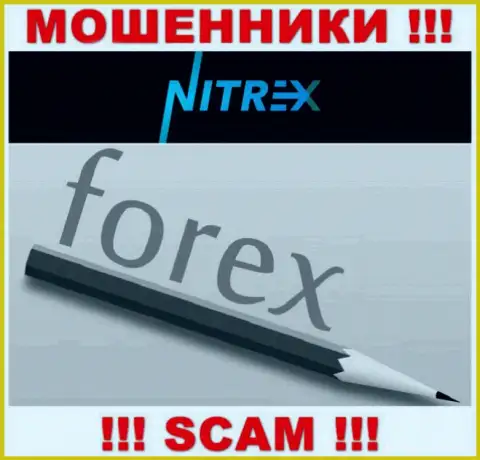 Не отдавайте денежные активы в Nitrex, род деятельности которых - FOREX