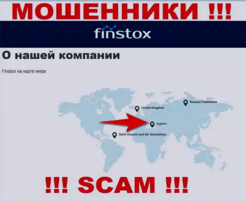 Finstox это мошенники, их место регистрации на территории Cyprus
