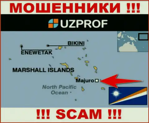 Пустили корни аферисты UzProf в оффшорной зоне  - Маджуро, республика Маршалловы острова, будьте очень осторожны !!!