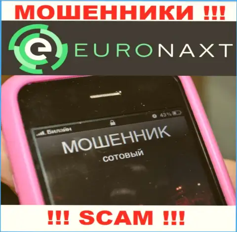 Вас могут развести на средства, EuroNaxt Com в поисках новых лохов