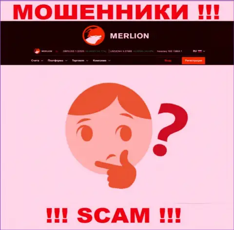 Нереально нарыть информацию о номере лицензии жуликов Merlion-Ltd Com - ее просто нет !!!