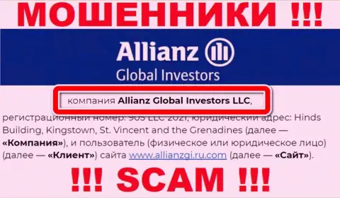 Организация Алльянс Глобал Инвесторс находится под управлением конторы Allianz Global Investors LLC