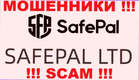Мошенники SafePal сообщают, что именно SAFEPAL LTD владеет их лохотронном
