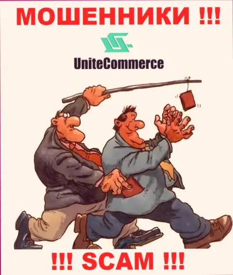 UniteCommerce обманным образом Вас могут заманить в свою компанию, берегитесь их