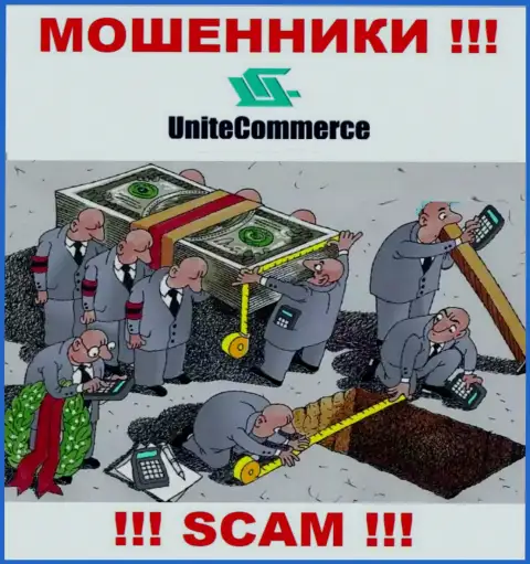 Вы заблуждаетесь, если вдруг ждете заработок от совместного сотрудничества с брокерской конторой Unite Commerce - это ЖУЛИКИ !!!