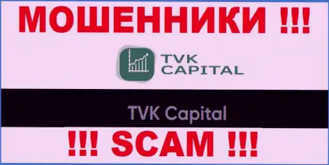 ТВК Капитал - это юр. лицо мошенников TVK Capital