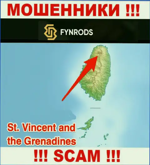FynrodsInvestmentsCorp - это МОШЕННИКИ, которые официально зарегистрированы на территории - Saint Vincent and the Grenadines