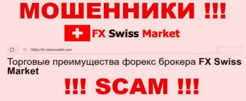 Тип деятельности FX SwissMarket: Forex - хороший заработок для интернет мошенников